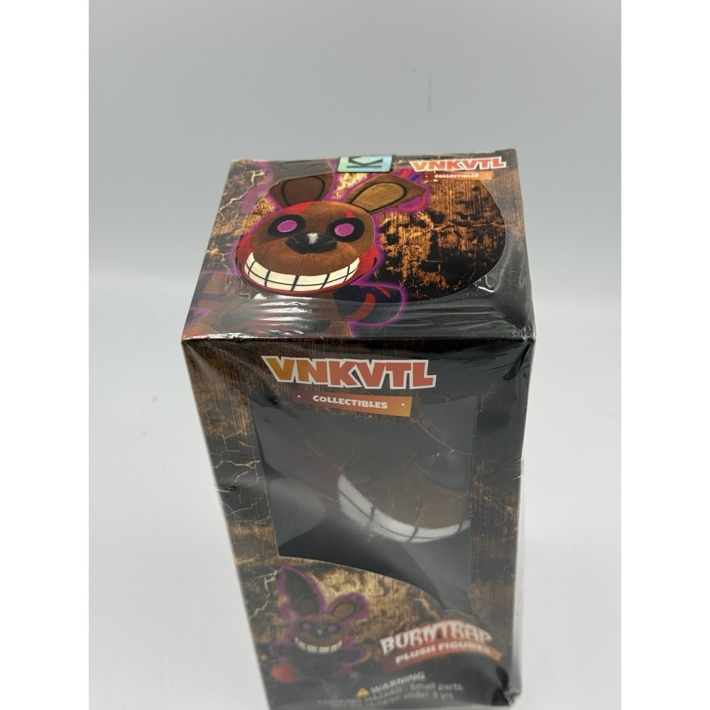 VNKVTL Burntrap Rabbit Plush Figure Brown Collectible Toy for Ages 3 Years & Up - Picture 2 of 7